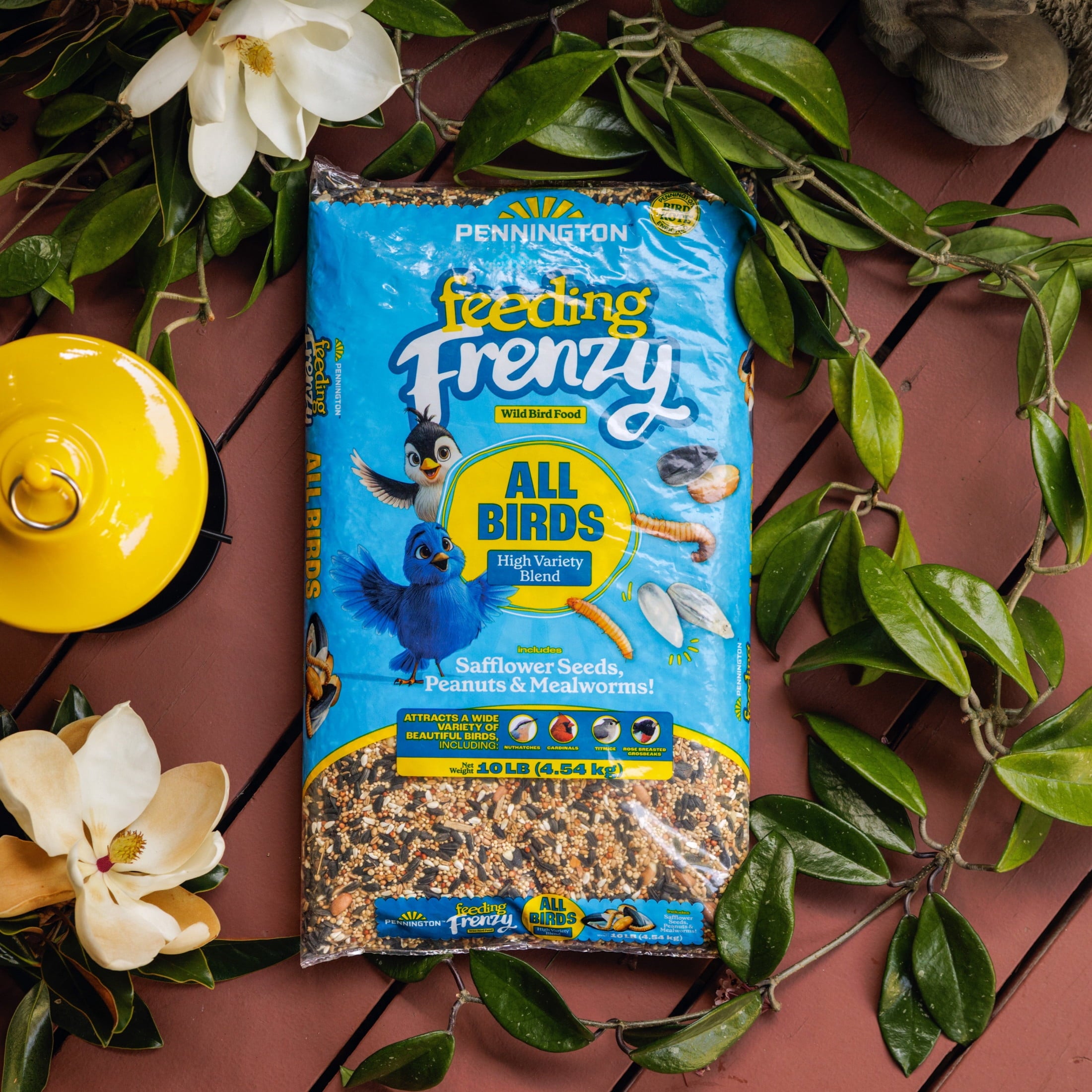 Feeding Frenzy Wild Bird Seeds, Wild Bird Food Mix, 5 lb.