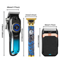 LQT Men's Hair Cutting Set, Men's Grooming Gifts, Electric Hair Clippers, USB Rechargeable, Blades, Hair, Beard &amp; Full Body Grooming