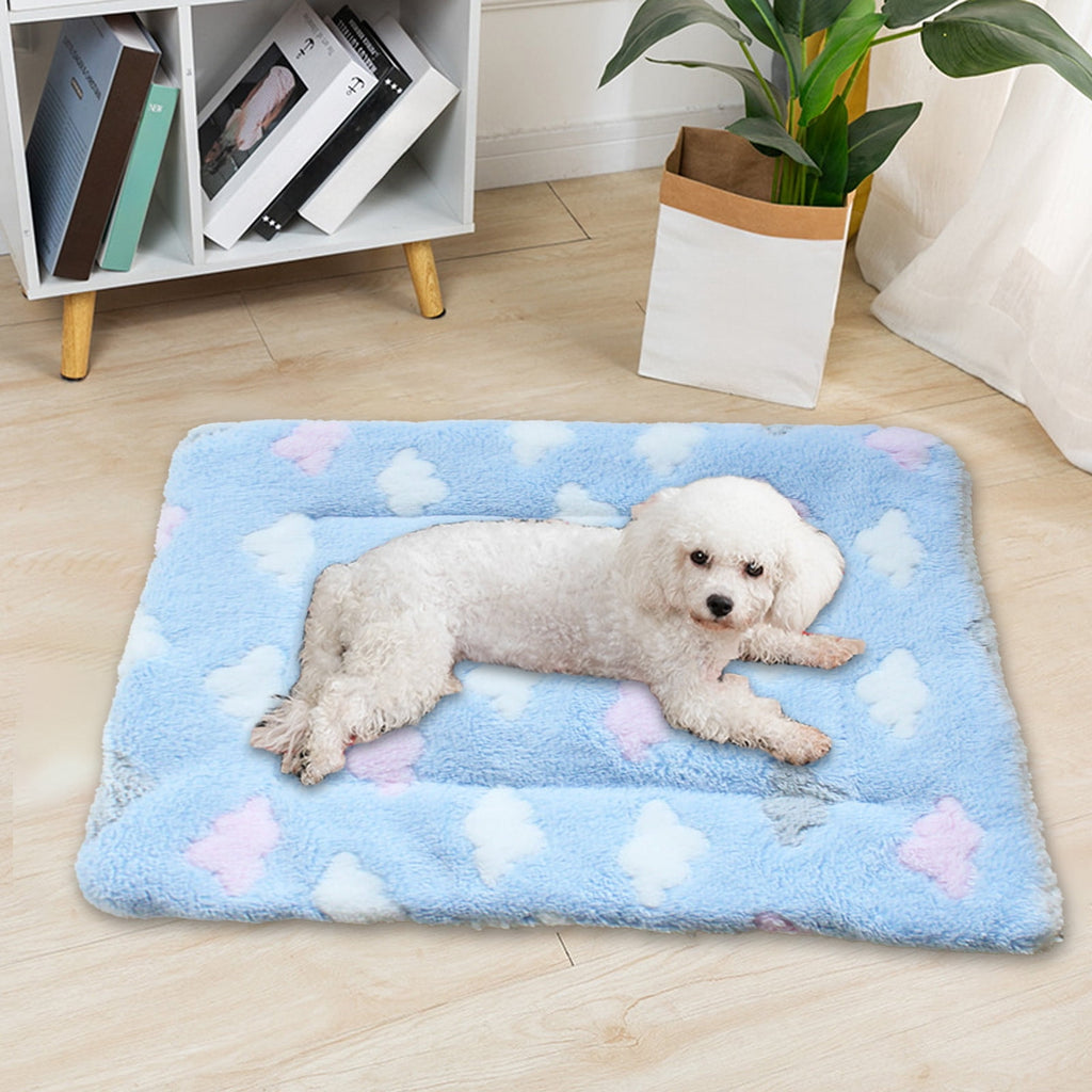 Cats Bed Cats Cushion Winter Thick Mattress Pet Sleeping Pad Indoor Cats Bed Comfy Pet Bed Suitable for Small Cats and Dogs 16.2x9.8in
