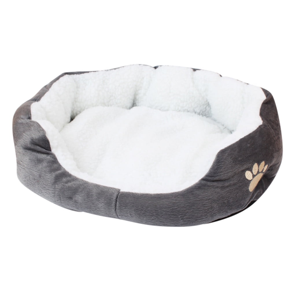 Pet Bed, Indoor Puppy Cushion Doghouse Fleece Pet Dog Cat Bed Indoor Pillow Cuddler for Small Dogs and Cats (19.68*15.75in)