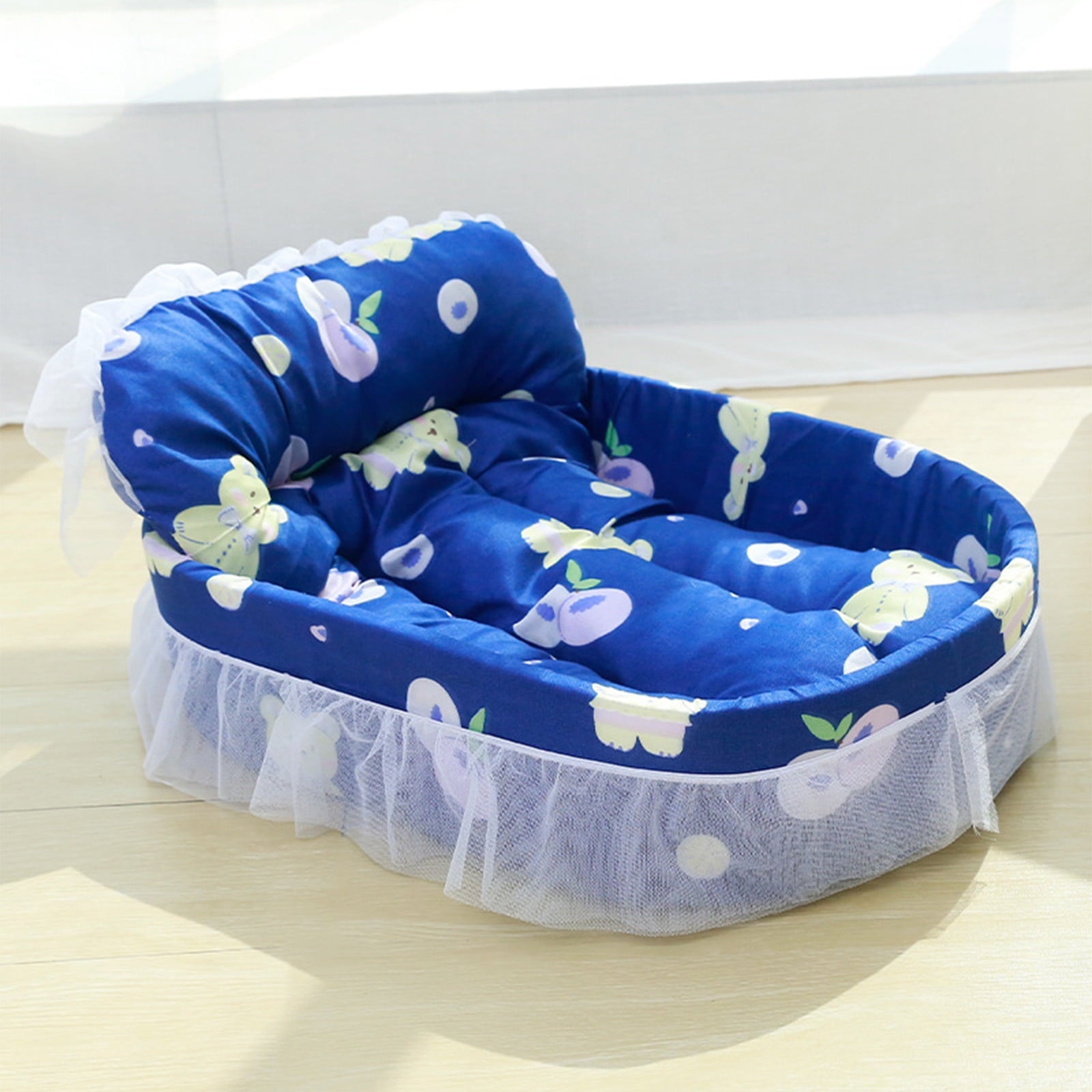 Cats Bed Cats Cushion Winter Thick Mattress Pet Sleeping Pad Indoor Cats Bed Comfy Pet Bed Suitable for Small Cats and Dogs 16.2x9.8in