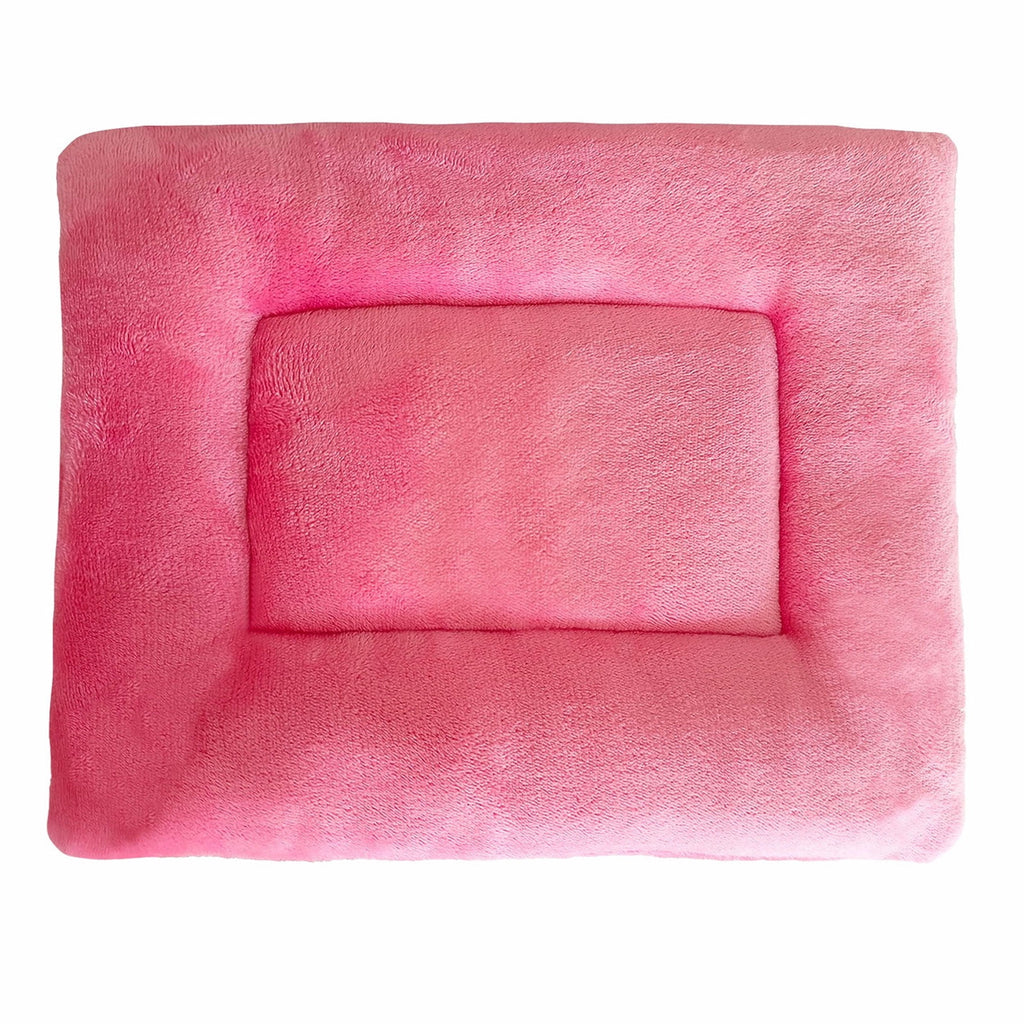 Washable Dog Bed Deluxe Plush Dog Crate Beds Fulffy Comfy Kennel Pad Anti-Slip Pet Sleeping Mat for Large, Jumbo, Medium, Small Dogs Breeds