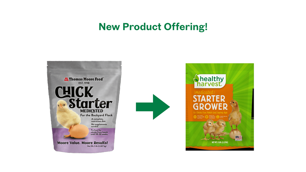 Medicated Starter Crumble Feed for Baby Chicks, 5 lb bag