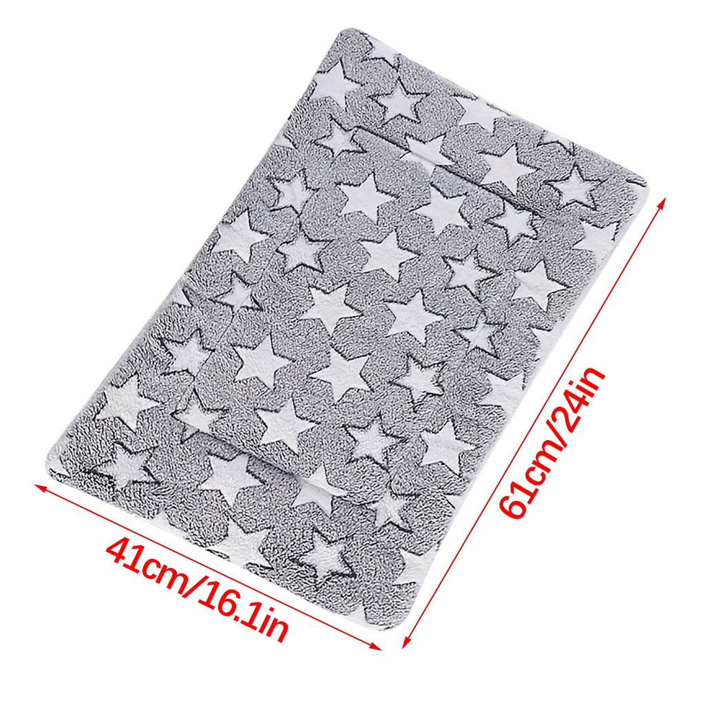 Cats Bed Cats Cushion Winter Thick Mattress Pet Sleeping Pad Indoor Cats Bed Comfy Pet Bed Suitable for Small Cats and Dogs 16.2x9.8in