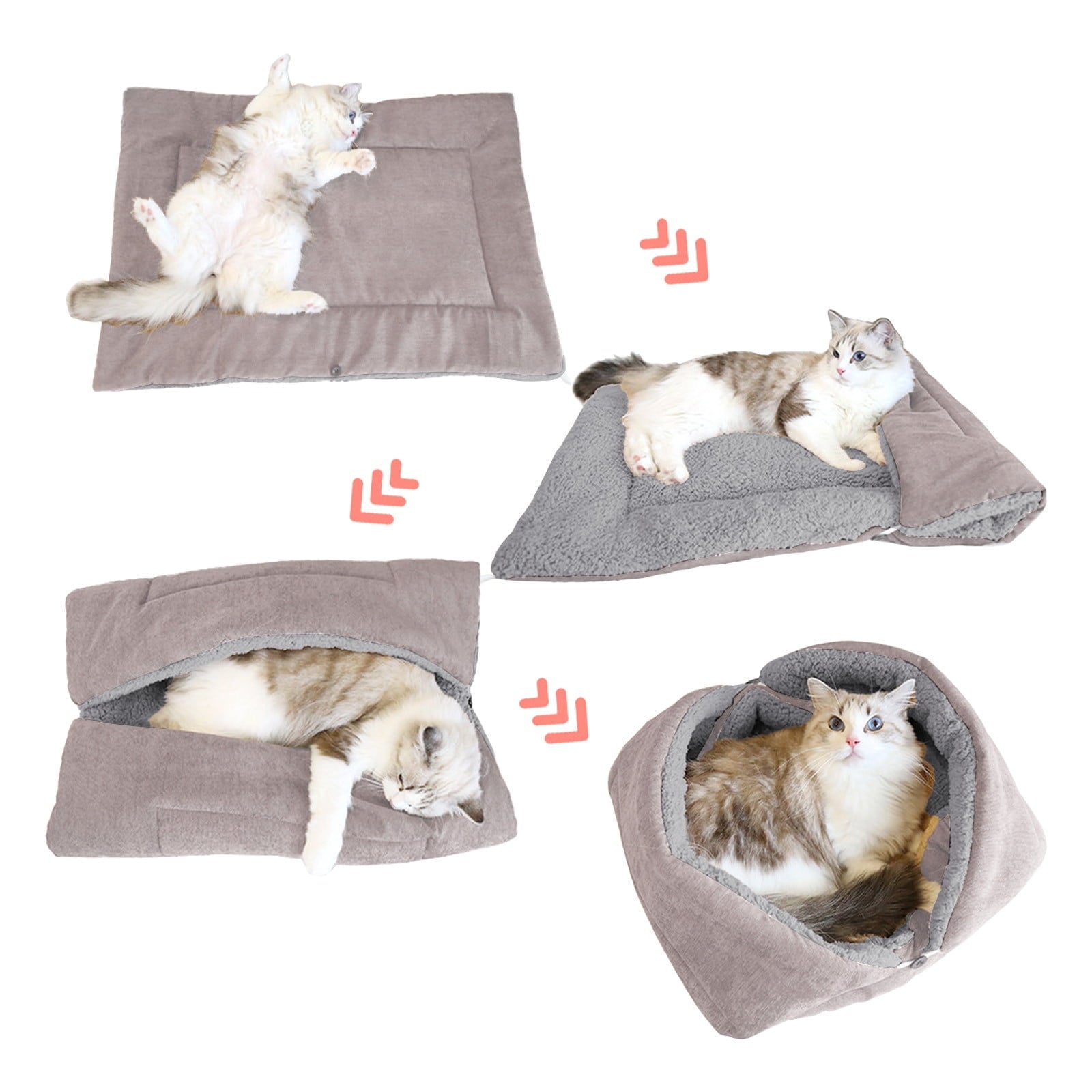 Clearance Dog Bed Medium Size Dogs, Cat Beds for Indoor Cats, Pet Bed for Puppy and Kitty, Washable, Extra , Anti-Slip Bottom