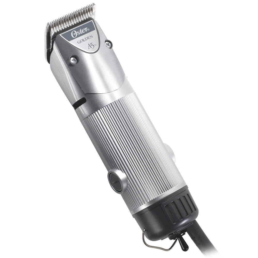 Clipmaster Hair Clippers for Large Dog, Cat, and Pet Grooming with Detachable Blade for Thick Coats, Gray