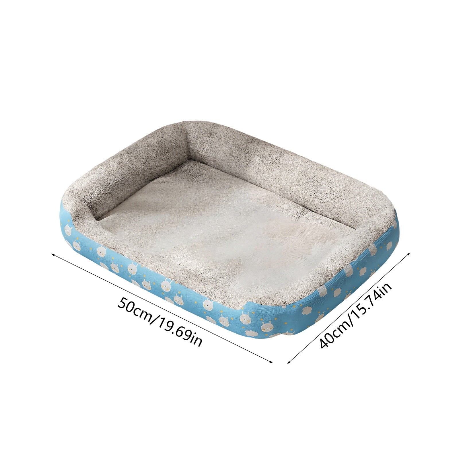 Pet Bed Sofa Mat Crate Pad Pet Furniture for Indoor Dogs and Cats