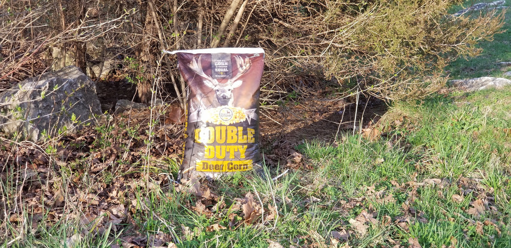 Top Score Double Duty Deer Corn, 35lb Bag, High Protein, Energy-Boosting