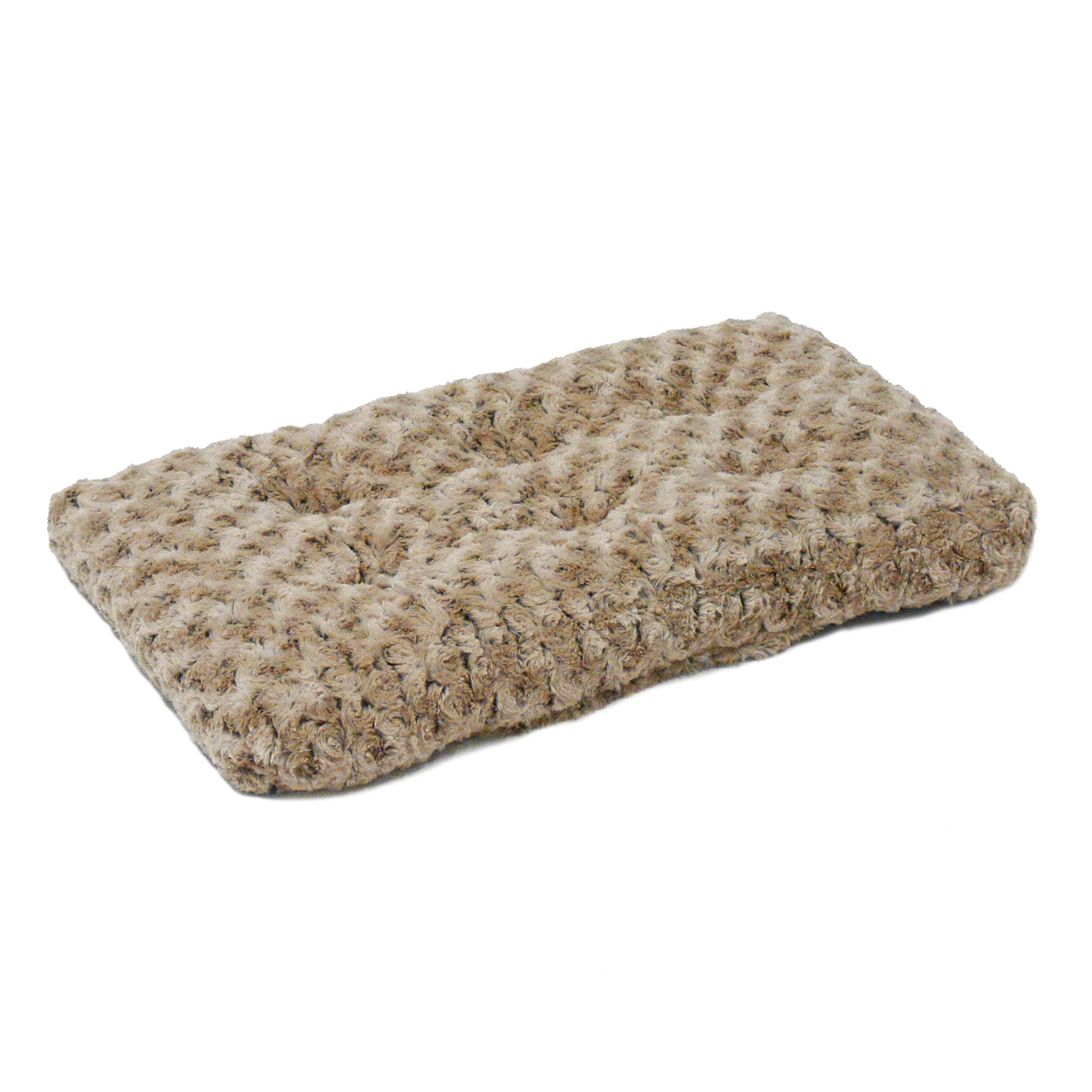 Homes for Pets Quiet Time Dog Bed &amp; Crate Mat, Deluxe Ombre Swirl, 22", Gray