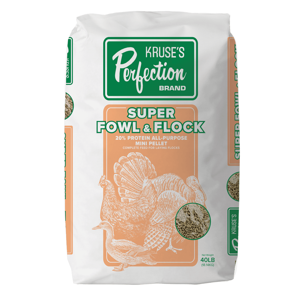 Super Fowl &amp; Flock Pellet 40 lb Bag