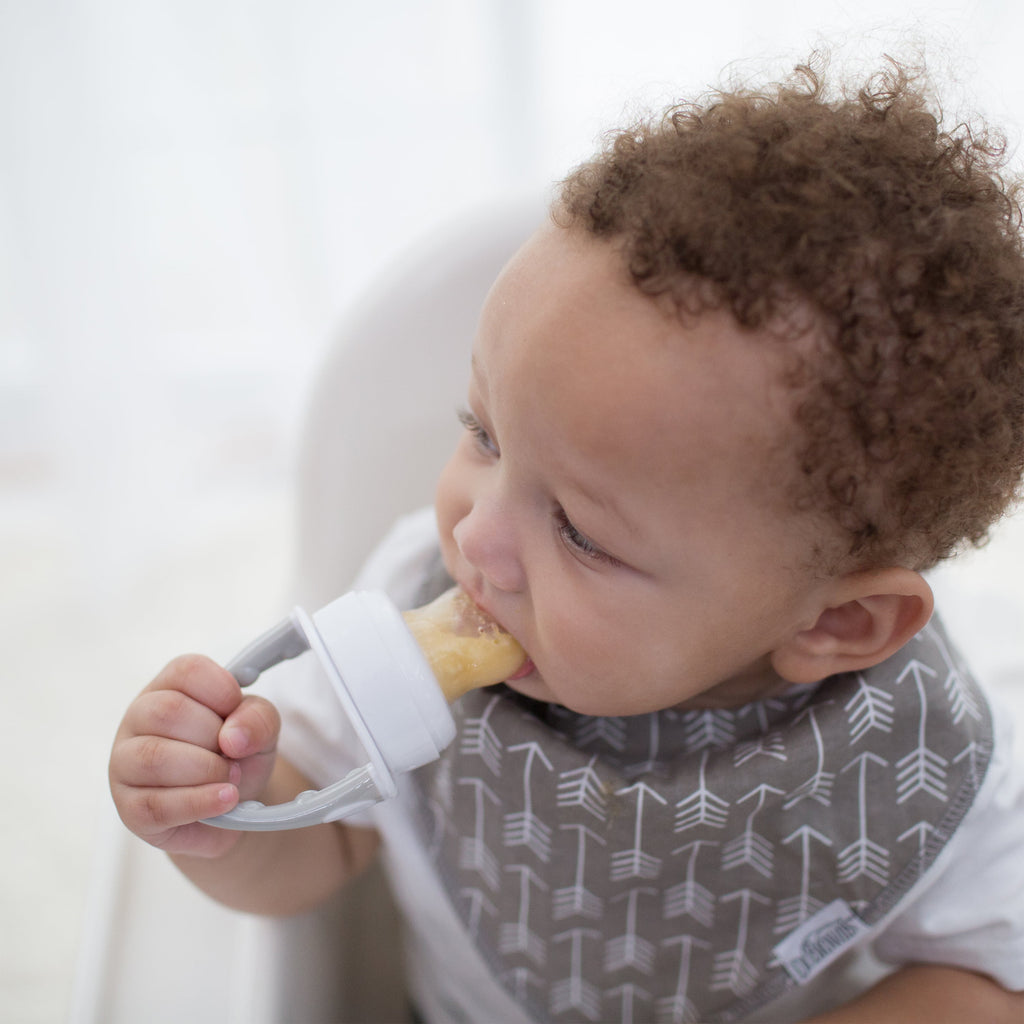 Designed to Nourish, Fresh Firsts Silicone Feeder, Solid Food Feeding, Mint, 1 Pack