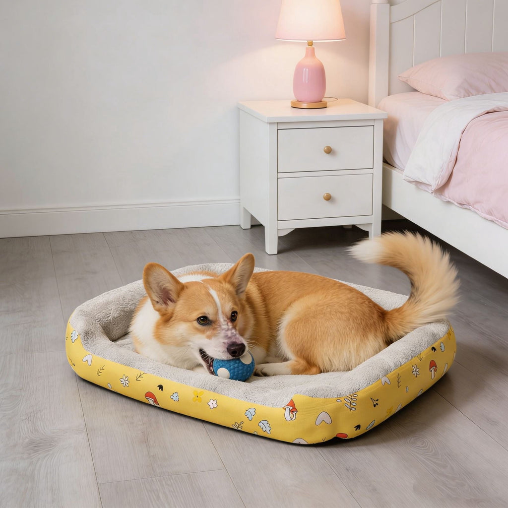 Pet Bed Sofa Mat Crate Pad Pet Furniture for Indoor Dogs and Cats