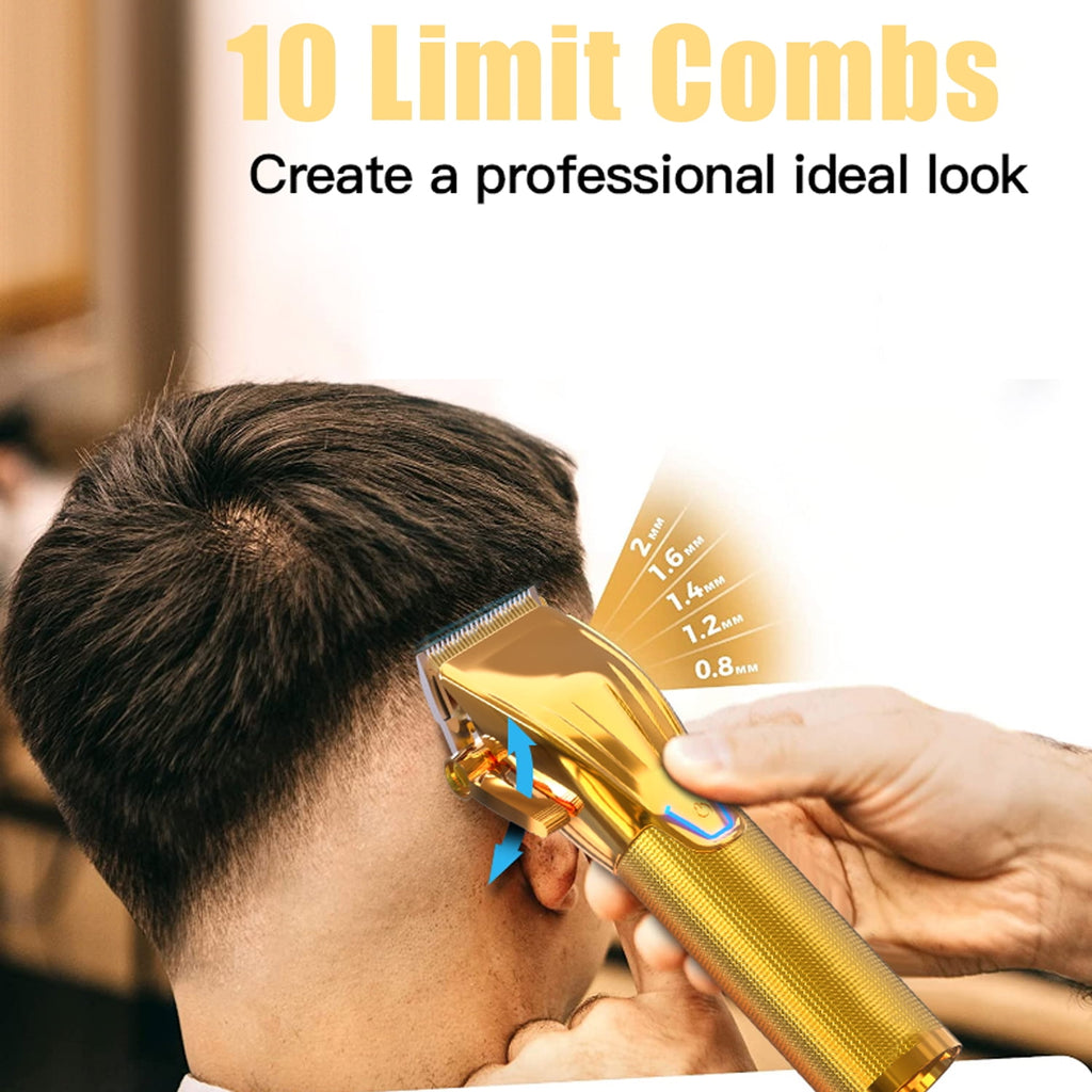 Barber Clippers and Trimmer Set for Haircut Electric Grooming, Gifts for Men